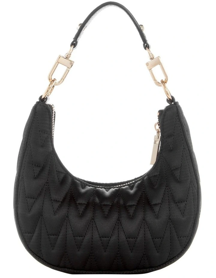 Guess Golden Rock Shoulder Bag In Black 4 Guess Golden Rock Shoulder Bag In Black - Image 2