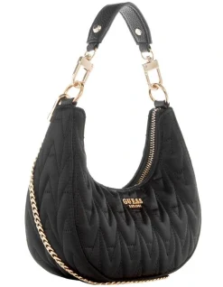 Guess Golden Rock Shoulder Bag In Black 9 Guess Golden Rock Shoulder Bag In Black -Mocha shop 979101190 4 720x928
