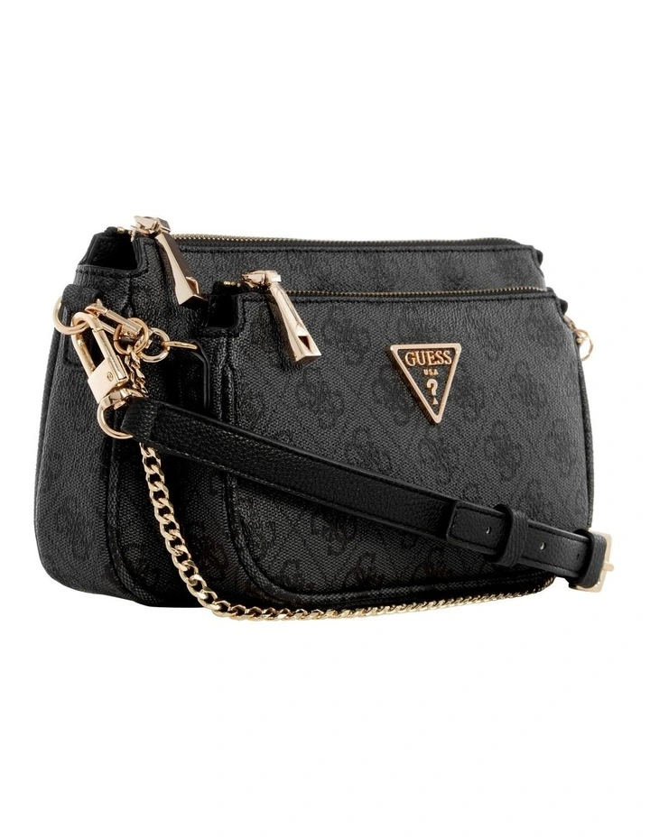 Guess Noelle Logo Crossbody Bag In Black 4 Guess Noelle Logo Crossbody Bag In Black - Image 2