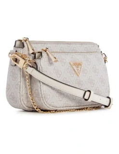 Guess Noelle Dove Logo Crossbody Bag In White -Mocha shop 979102180 4 720x928
