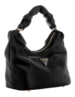 Guess Velina Hobo Bag In Black -Mocha shop 979102450 4 720x928