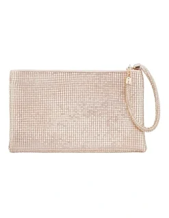 Pink Inc Bergman Bag In Gold Mesh -Mocha shop 981194500 4 720x928