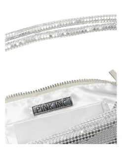 Pink Inc Swoon Bag In Silver -Mocha shop 981195400 4 720x928