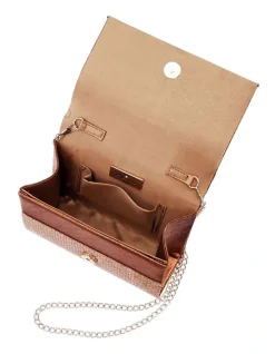 NINA Margot Bag In Gold Crystal -Mocha shop 981195760 3 720x928