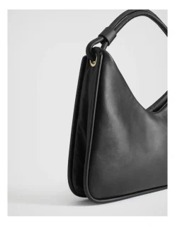 Witchery Soft Leather Shoulder Bag In Black 9 Witchery Soft Leather Shoulder Bag In Black -Mocha shop 981767530 3 720x928