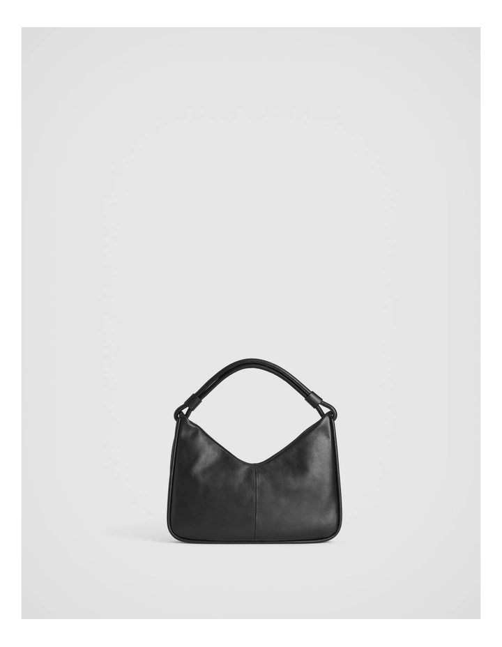 Witchery Soft Leather Shoulder Bag In Black 7 Witchery Soft Leather Shoulder Bag In Black - Image 5