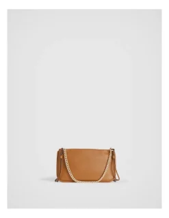 Witchery Soft Leather Sling In Ginger