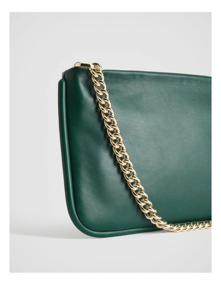 Witchery Soft Leather Sling In Teal Green 5 Witchery Soft Leather Sling In Teal Green - Image 3