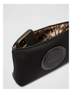 Mimco Serenity Large Pouch In Black -Mocha shop 982421020 3 720x928