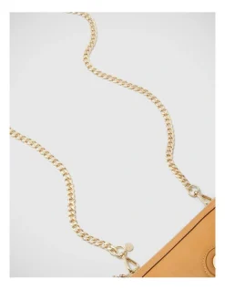 Mimco Chain Cross Body Bag Strap In Light Gold -Mocha shop 982422100 3 720x928