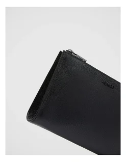 Mimco Classico Zip Medium Pouch In Black Gunmetal 10 Mimco Classico Zip Medium Pouch In Black Gunmetal -Mocha shop 982423270 3 720x928