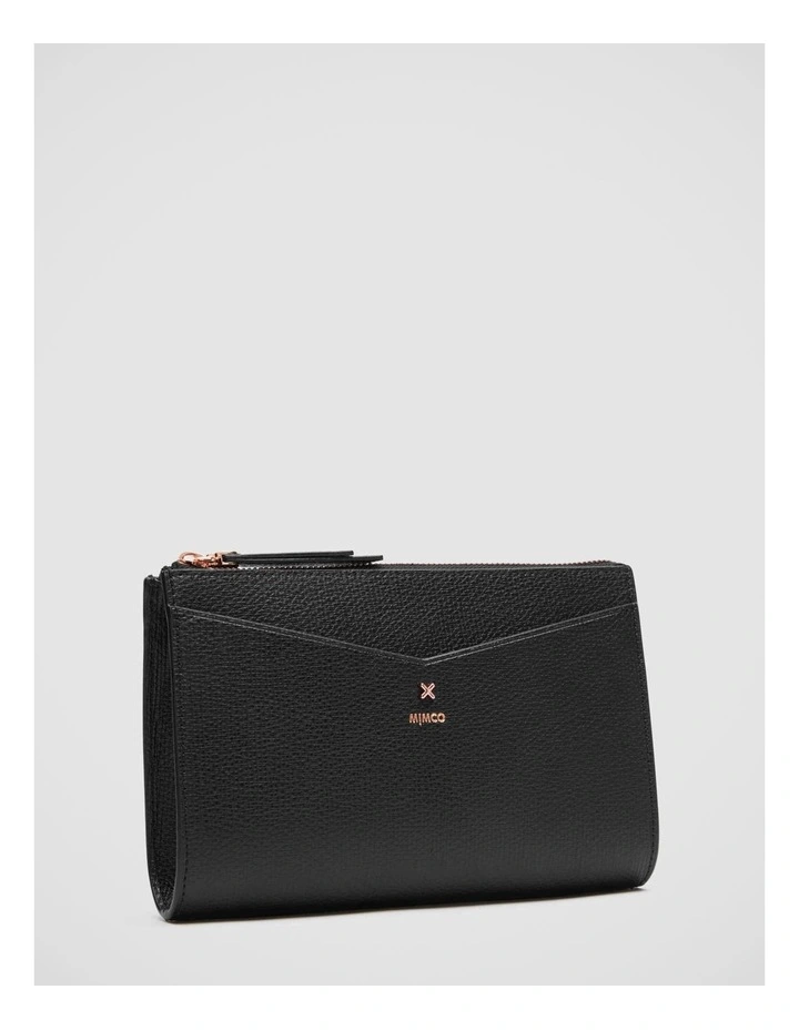 Mimco D-vine Medium Pouch In Black Rose Gold 5 Mimco D-vine Medium Pouch In Black Rose Gold - Image 3