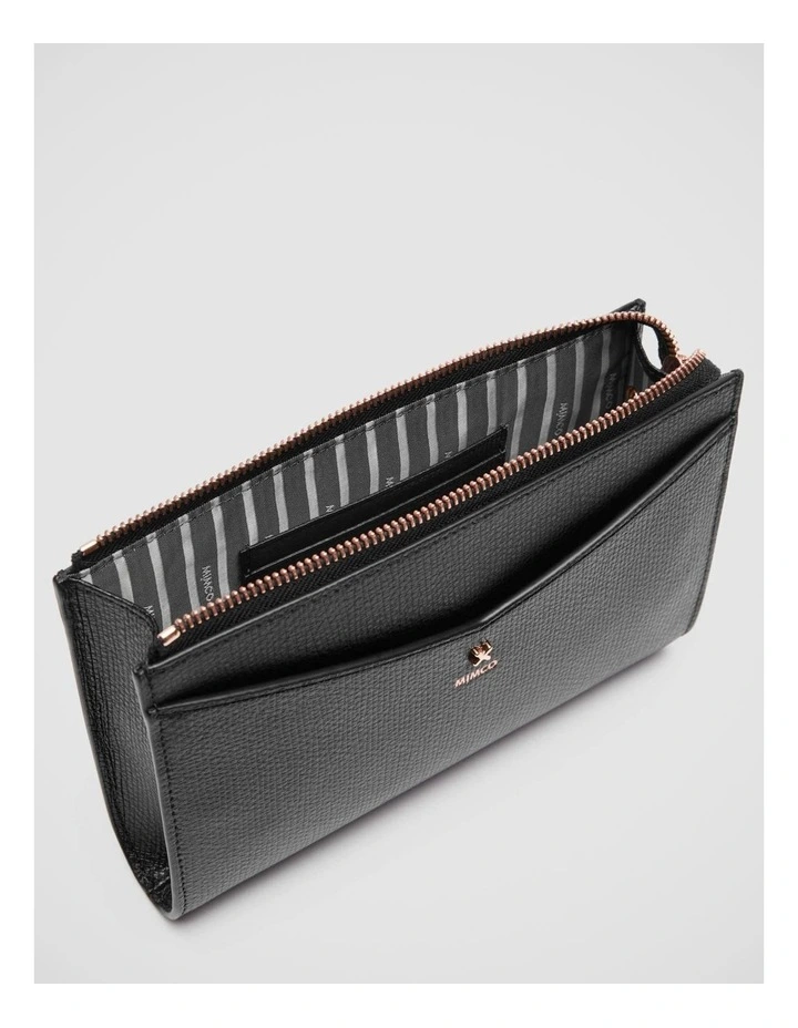 Mimco D-vine Medium Pouch In Black Rose Gold 7 Mimco D-vine Medium Pouch In Black Rose Gold - Image 5