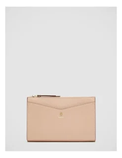 Mimco D-vine Medium Pouch In Almond