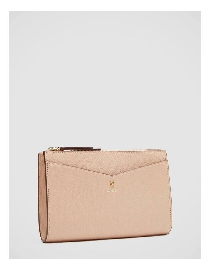 Mimco D-vine Medium Pouch In Almond 5 Mimco D-vine Medium Pouch In Almond - Image 3