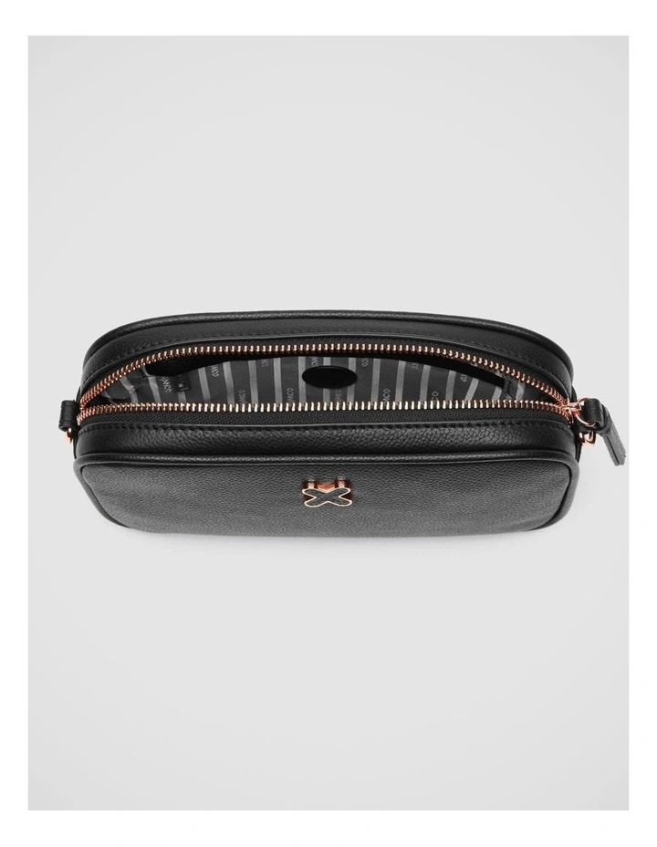 Mimco Hendrix Pouch In Black Rose Gold 9 Mimco Hendrix Pouch In Black Rose Gold - Image 7