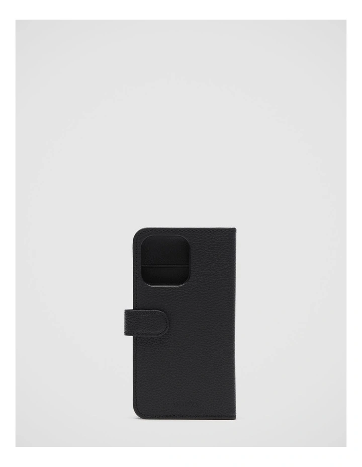 Mimco Hendrix Flip Case For Iphone 13-13 Pro In Black Rose Gold 6 Mimco Hendrix Flip Case For Iphone 13-13 Pro In Black Rose Gold - Image 4