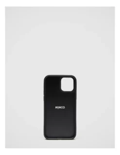 Mimco Morph Phone Case For Iphone 12-12 Pro In Black Rose Gold -Mocha shop 982430020 3 720x928