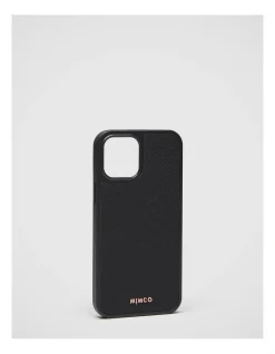 Mimco Morph Phone Case For Iphone 12 Pro Max In Black Rose Gold