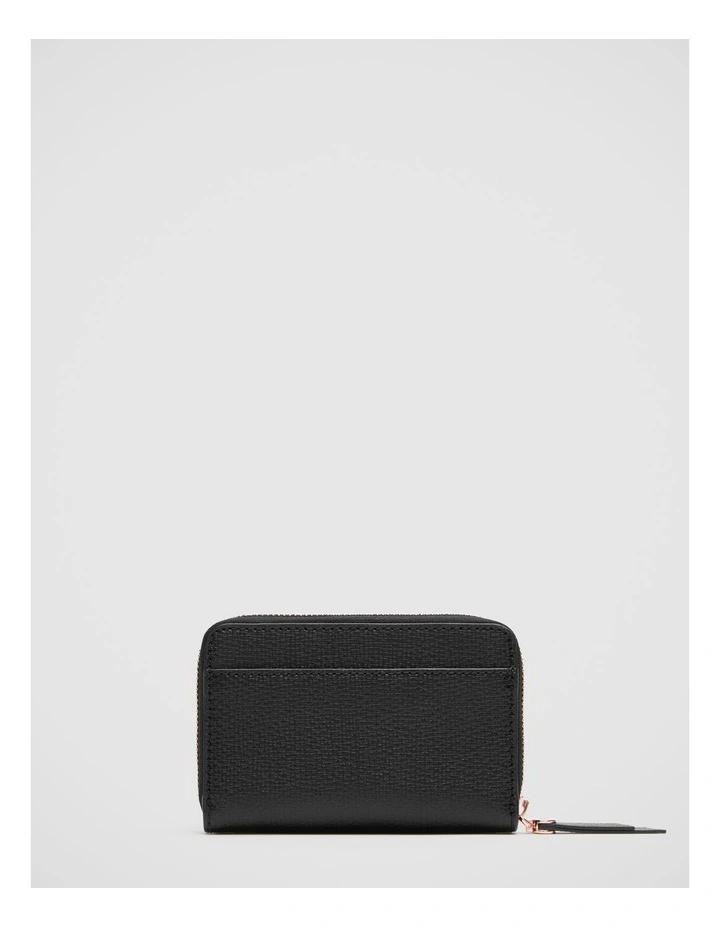 Mimco D-vine Medium Wallet In Black Rose Gold 5 Mimco D-vine Medium Wallet In Black Rose Gold - Image 3