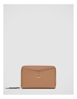 Mimco D-vine Medium Wallet In Caramel