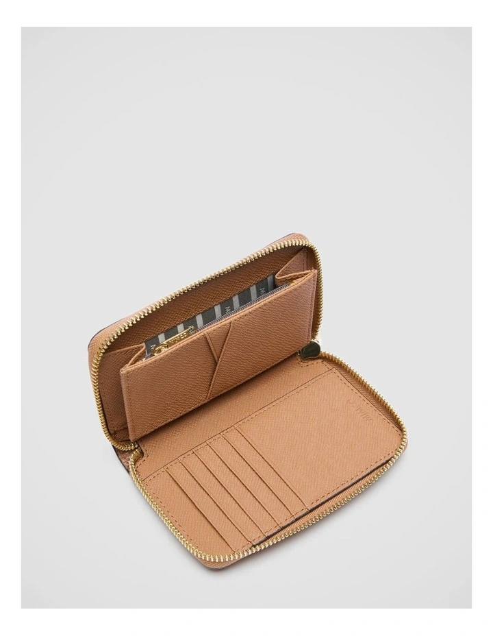 Mimco D-vine Medium Wallet In Caramel 6 Mimco D-vine Medium Wallet In Caramel - Image 4