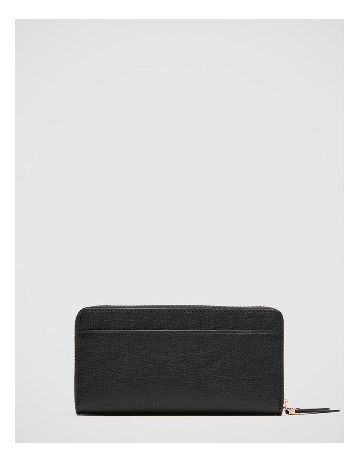 Mimco D-vine Large Wallet In Black Rose Gold 5 Mimco D-vine Large Wallet In Black Rose Gold - Image 3