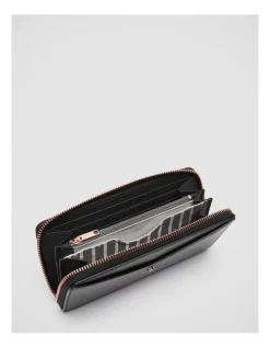 Mimco D-vine Large Wallet In Black Rose Gold 9 Mimco D-vine Large Wallet In Black Rose Gold -Mocha shop 982431370 4 720x928