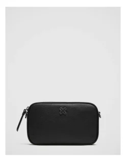 Mimco Hendrix Pouch In Black Gunmetal