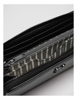 Mimco Hendrix Wallet In Black Gunmetal 7 Mimco Hendrix Wallet In Black Gunmetal -Mocha shop 982432900 3 720x928