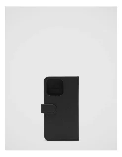 Mimco Hendrix Flip Case For Iphone 13-13 Pro In Black Gunmetal 9 Mimco Hendrix Flip Case For Iphone 13-13 Pro In Black Gunmetal -Mocha shop 982433620 4 720x928