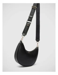 Mimco Classico Crescent Crossbody Bag In Black Light Gold 12 Mimco Classico Crescent Crossbody Bag In Black Light Gold -Mocha shop 982441090 4 720x928