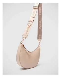 Mimco Classico Crescent Crossbody Bag In Almond 12 Mimco Classico Crescent Crossbody Bag In Almond -Mocha shop 982441180 4 720x928