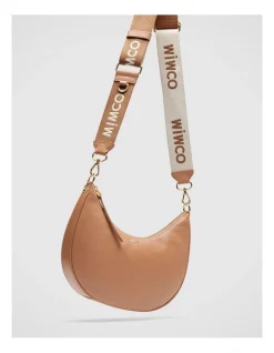 Mimco Classico Crescent Crossbody Bag In Caramel 11 Mimco Classico Crescent Crossbody Bag In Caramel -Mocha shop 982441360 3 720x928