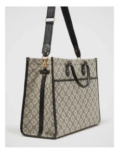 Mimco Mim-gram Tote Bag In Black Light Gold 11 Mimco Mim-gram Tote Bag In Black Light Gold -Mocha shop 982441540 3 720x928