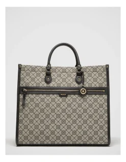 Mimco Mim-gram Tote Bag In Black Light Gold 13 Mimco Mim-gram Tote Bag In Black Light Gold -Mocha shop 982441540 5 720x928