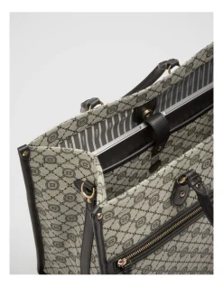 Mimco Mim-gram Tote Bag In Black Light Gold 15 Mimco Mim-gram Tote Bag In Black Light Gold -Mocha shop 982441540 7 720x928