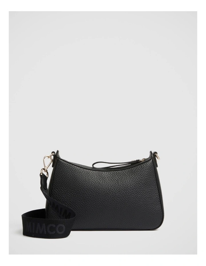 Mimco Jett Crossbody Bag In Black Light Gold 8 Mimco Jett Crossbody Bag In Black Light Gold - Image 6