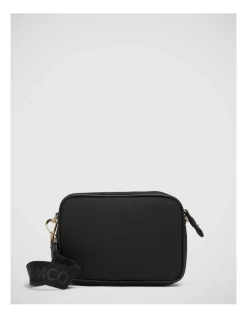 Mimco Flight Camera Crossbody Bag In Black Light Gold 13 Mimco Flight Camera Crossbody Bag In Black Light Gold -Mocha shop 982441810 5 720x928