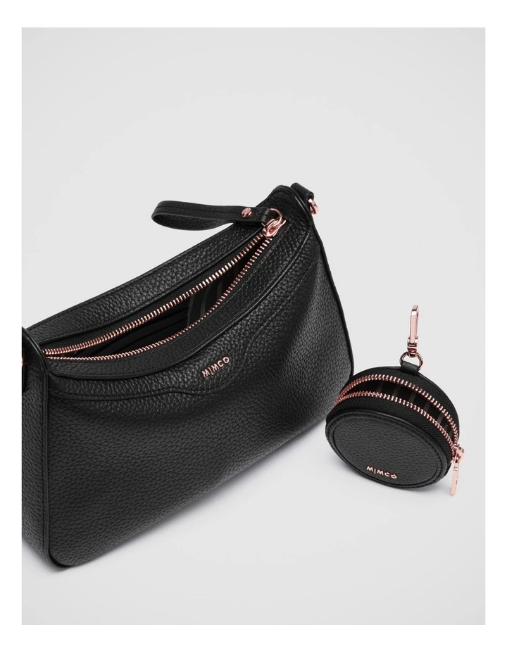 Mimco Jett Crossbody Bag In Black Rose Gold 9 Mimco Jett Crossbody Bag In Black Rose Gold - Image 7