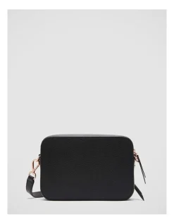 Mimco D-vine Camera Crossbody Bag In Black Rose Gold -Mocha shop 982442710 5 720x928