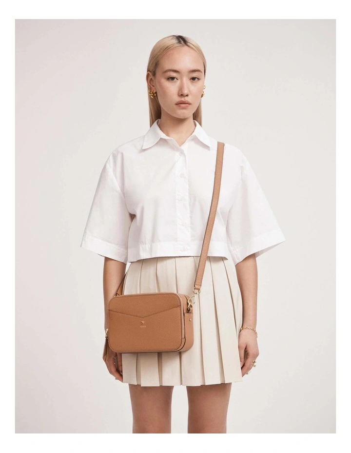 Mimco D-vine Camera Crossbody Bag In Caramel 4 Mimco D-vine Camera Crossbody Bag In Caramel - Image 2