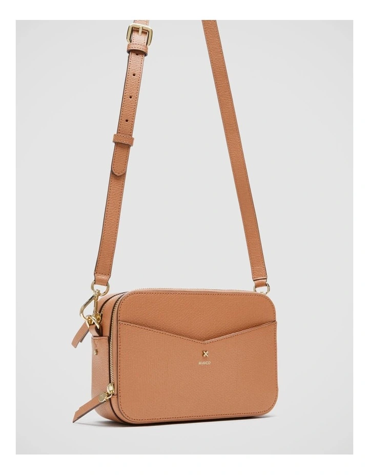 Mimco D-vine Camera Crossbody Bag In Caramel 8 Mimco D-vine Camera Crossbody Bag In Caramel - Image 6