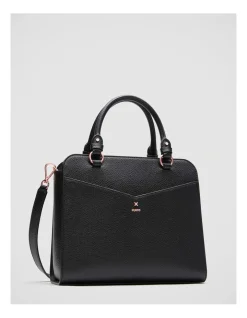 Mimco D-vine Tote Bag In Black Rose Gold