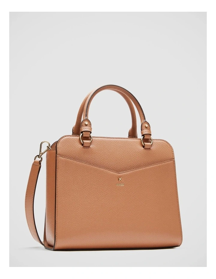 Mimco D-vine Tote Bag In Caramel 3 Mimco D-vine Tote Bag In Caramel