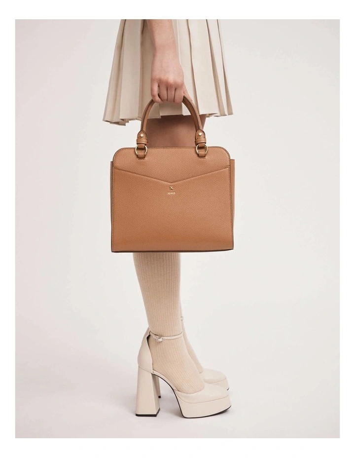 Mimco D-vine Tote Bag In Caramel 6 Mimco D-vine Tote Bag In Caramel - Image 4