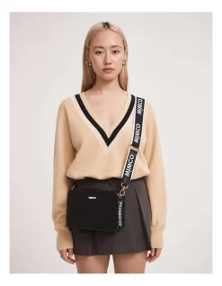 Mimco Stevie Crossbody Bag In Black White 12 Mimco Stevie Crossbody Bag In Black White -Mocha shop 982444870 4 720x928