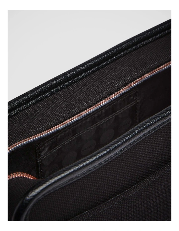 Mimco Stevie Crossbody Bag In Black White 9 Mimco Stevie Crossbody Bag In Black White - Image 7