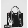 Mimco Stevie Mini Tote Bag In Black White -Mocha shop 982445140 1 720x928