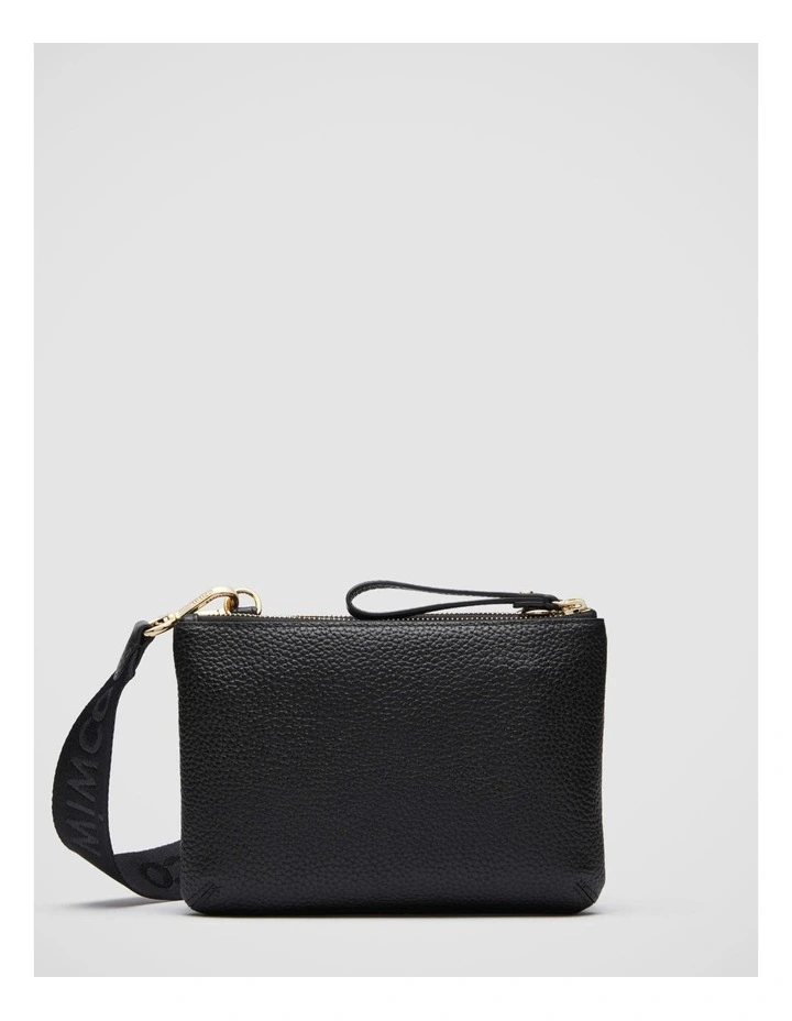 Mimco Jett Duo Crossbody Bag In Black Light Gold 7 Mimco Jett Duo Crossbody Bag In Black Light Gold - Image 5